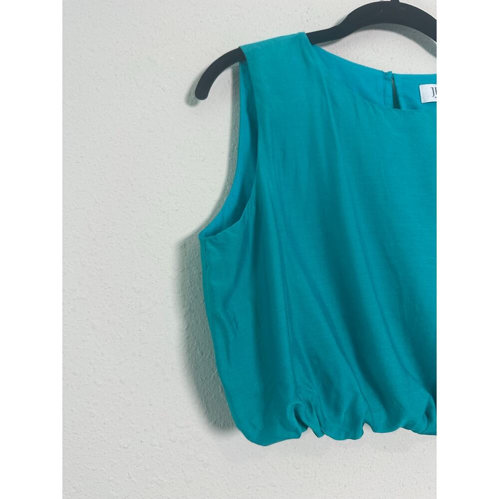 JETS Australian Cropped draped bodice ruched elastic bubble hemline Small - Picture 2 of 6